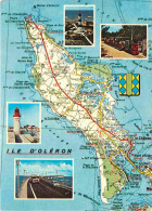 17 - Ile D'Oléron - Multivues - Carte Géographique Michelin - Blasons - CPM - Carte Neuve - Voir Scans Recto-Verso - Ile D'Oléron