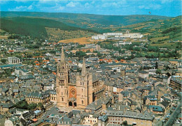 48 - Mende - Vue Générale Aérienne - La Cathédrale Et Le Centre De La Ville - CPM - Carte Neuve - Voir Scans Recto-Verso - Mende