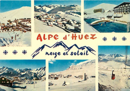 38 - Alpe D'Huez - Multivues - Hiver - Neige - CPM - Voir Scans Recto-Verso - Sonstige & Ohne Zuordnung
