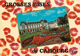 14 - Cabourg - Les Jardins Du Casino Et Le Grand Hôtel - A Droite, La Résidence Normondy Home - Fleurs - CPM - Voir Scan - Cabourg