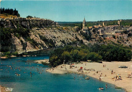 07 - Saint Martin D'Ardèche - La Plage Ou Pied Du Vieux Village D'Aiguèze - Vue Aérienne - CPM - Voir Scans Recto-Verso - Andere & Zonder Classificatie