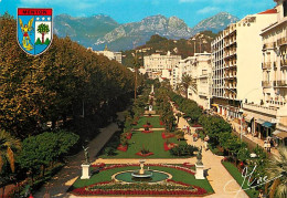 06 - Menton - Les Jardins Bioves - Immeubles - Blasons - CPM - Carte Neuve - Voir Scans Recto-Verso - Menton