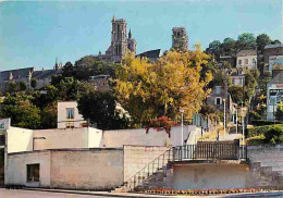 02 - Laon - L'escalier Vers La Ville Haute Et La Cathédrale - CPM - Voir Scans Recto-Verso  - Laon