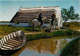 Animaux - Chevaux - Camargue - Maison Typique - CPM - Voir Scans Recto-Verso - Chevaux