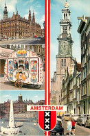 Pays-Bas - Nederland - Amsterdam - Multivues - Automobiles - Spectacle De Marionettes - CPM - Voir Scans Recto-Verso - Amsterdam