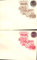 604264 | Westpreussen, 4 Privatganzsachen Zum 25. Hochzeitstag Von Kaiser Wilhelm | Zoppot (Neustadt WP) - Covers