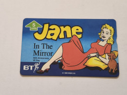 United Kingdom-(BTG-518)-Jane In The Mirror-(509)(5units)(505C)(tirage-1.000)-price Cataloge-10.00£-mint - BT Edición General