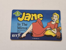 United Kingdom-(BTG-518)-Jane In The Mirror-(509)(5units)(505C)(tirage-1.000)-price Cataloge-10.00£-mint - BT Emissioni Generali