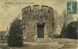 LILLEBONNE  Restes De L' Ancien Chateau Colorisée Toilée RV - Lillebonne
