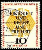 Berlin Poste Obl Yv:154/155 1.Réunion Des Trois Diètes Fédérale à Berlin (TB Cachet Rond) - Oblitérés