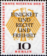 Berlin Poste N** Yv:154/155 1.Réunion Des Trois Diètes Fédérale à Berlin - Ungebraucht