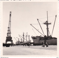 MAROC BAIE DE MEHDIA 1957 - Barcos