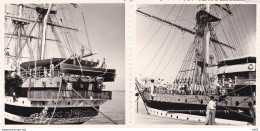 MAROC PORT CASABLANCA VOILIER AMERICO VESPUCCI 1957 - Barcos