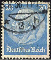 Allemagne Poste Obl Yv:492 Mi:521 Paul Von Hindenburg (TB Cachet Rond) - Gebraucht