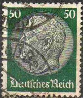 Allemagne Poste Obl Yv:496 Mi:525 Paul Von Hindenburg (Beau Cachet Rond) - Gebruikt