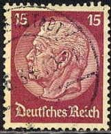 Allemagne Poste Obl Yv:491 Mi:520 Paul Von Hindenburg (TB Cachet Rond) - Usados