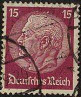 Allemagne Poste Obl Yv:491 Mi:520 Paul Von Hindenburg (cachet Rond) - Usados