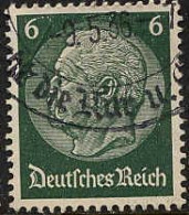 Allemagne Poste Obl Yv:487 Mi:516 Paul Von Hindenburg (TB Cachet Rond) - Used Stamps