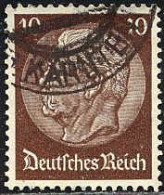 Allemagne Poste Obl Yv:489 Mi:518 Paul Von Hindenburg (Beau Cachet Rond) - Oblitérés