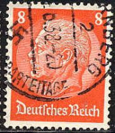 Allemagne Poste Obl Yv:488 Mi:517 Paul Von Hindenburg (TB Cachet Rond) - Used Stamps