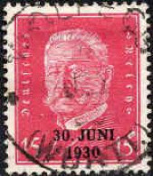 Allemagne Poste Obl Yv:426B Mi:445 Paul Von Hindenburg (cachet Rond) - Usados