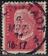 Allemagne Poste Obl Yv:405 Mi:414 Paul Von Hindenburg (cachet Rond) - Used Stamps