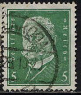 Allemagne Poste Obl Yv:402 Mi:411 Paul Von Hindenburg (TB Cachet Rond) - Used Stamps