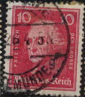 Allemagne Poste Obl Yv:382 Mi:390 Friedrich Der Grosse (TB Cachet Rond) - Gebruikt