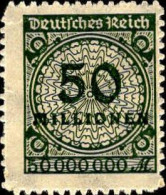 Allemagne Poste N** Yv:302 Mi:321A Chiffre & Cors De Poste (Petit Def) Dents 1 Peu Courtes Voir Scan - Unused Stamps