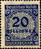 Allemagne Poste N** Yv:300 Mi:319Aa Chiffre & Cors De Poste - Unused Stamps