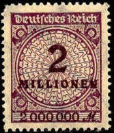 Allemagne Poste N** Yv:296 Mi:315 Chiffre & Cors De Poste (Petit Def) Cent Courte (voir Scan) - Unused Stamps
