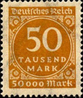 Allemagne Poste N** Yv:292 Mi:275a Chiffre & Cors De Poste - Unused Stamps
