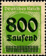 Allemagne Poste N** Yv:276 Mi:304 Chiffre Dent Courte Bas-droit - Unused Stamps