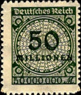 Allemagne Poste N* Yv:302 Mi:321A Chiffre & Cors De Poste (sans Gomme) - Nuevos