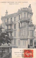 Gare De CANNES (Alpes-Maritimes) - Cabinet Dentaire Du Pont Carnot, A. L. Combes Dentiste - Voyagé 1910 (2 Scans) - Cannes