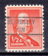 USA Precancel Vorausentwertungen Preo Locals Minnesota, Beardsley 841 - Precancels