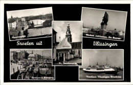 CPA Vlissingen Zeeland Niederlande, Nieuwendijk, Fähre, St. Jacobstoren, Ankunft Flandria - Autres & Non Classés