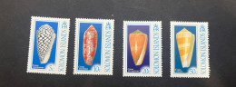 16-5-2024 (stamp) Solomon Islands - 4 Mint Shell / Coquillages - Salomon (Iles 1978-...)