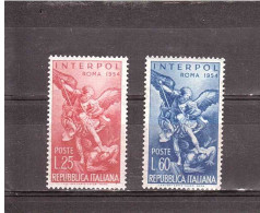 1954 INTERPOL - 1946-60: Mint/hinged
