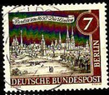 Berlin Poste Obl Yv:196 Mi:218 Die Linden (Beau Cachet Rond) - Gebraucht