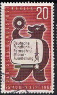 Berlin Poste Obl Yv:195 Mi:217 Deutsche Rundfunk-Fernseh Ausst (cachet Rond) - Oblitérés