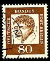 Berlin Poste Obl Yv:190 Mi:211 Heinrich Von Kleist Poète (cachet Rond) - Usados