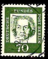 Berlin Poste Obl Yv:189 Mi:210 Ludwig Van Beethoven (Beau Cachet Rond) - Gebruikt