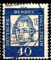 Berlin Poste Obl Yv:186 Mi:207 Gotthold Ephraim Lessing (TB Cachet Rond) - Used Stamps