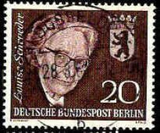 Berlin Poste Obl Yv:177 Mi:198 Louise Schroeder Maire De Berlin (TB Cachet Rond) - Usados