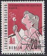 Berlin Poste Obl Yv:174 Mi:195 Ferienplätze Für Berliner Kinder (TB Cachet Rond) - Used Stamps