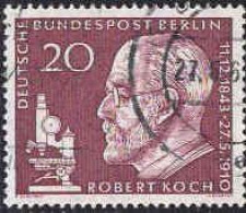 Berlin Poste Obl Yv:170 Mi:191 Robert Koch Bacteriologue Prix Nobel (Beau Cachet Rond) - Usados