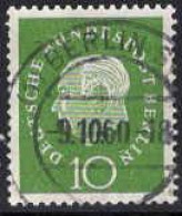 Berlin Poste Obl Yv:163 Mi:183 Theodor Heuss Deutscher Bundespräsident (TB Cachet à Date) 9-10-60 - Gebraucht