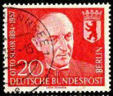 Berlin Poste Obl Yv:161 Mi:181 Otto Suhr Maire De Berlin (TB Cachet Rond) - Used Stamps