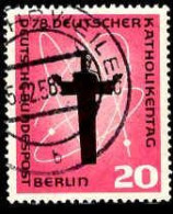 Berlin Poste Obl Yv:160 Mi:180 Deutscher Katholikentag (Beau Cachet Rond) - Gebraucht